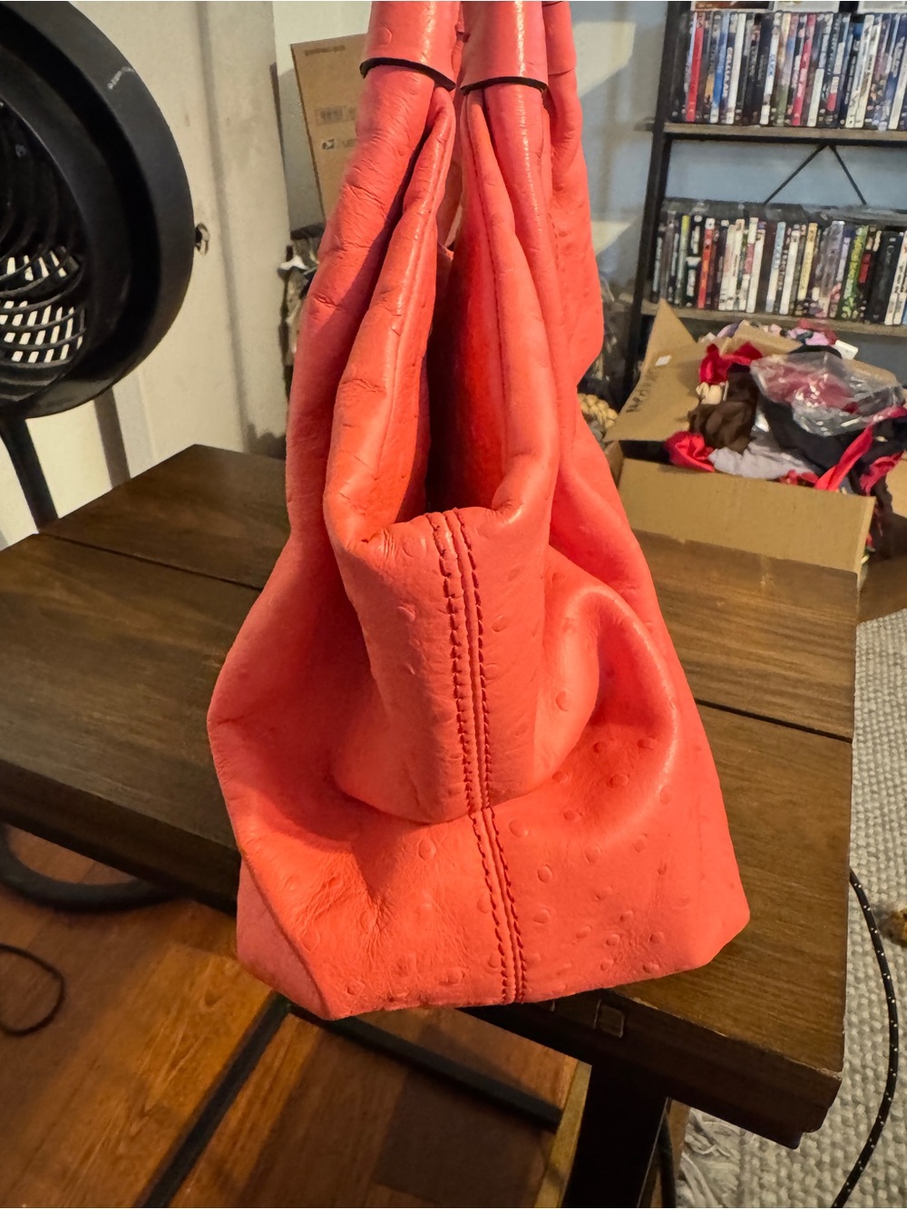 kate spade Coral-Pink Leather Shoulder Bag - Picture 5 of 13